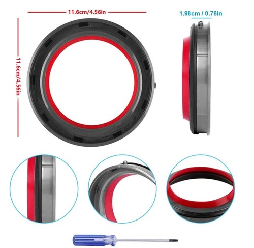 Dust bin sealing ring - dust,